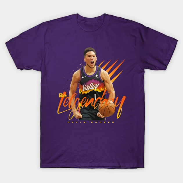 Devin Booker T-Shirt by Juantamad